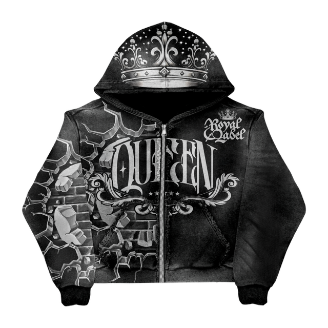 Crowned Black Queen Set