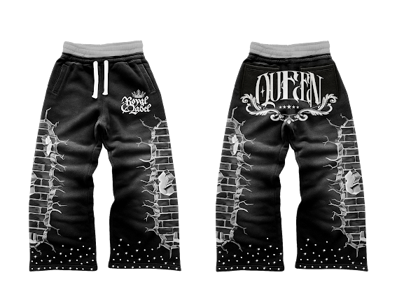 Crowned Black Queen Set