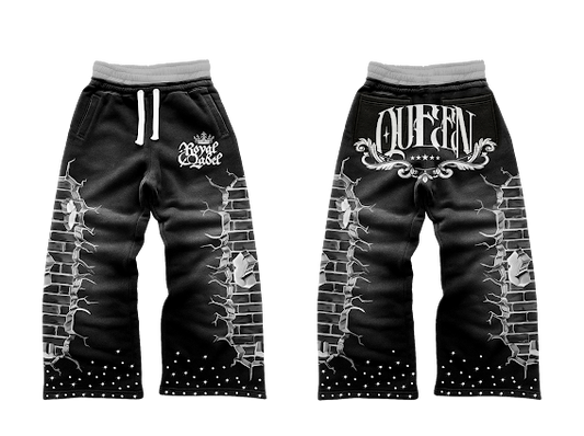 Crowned Black Queen Set